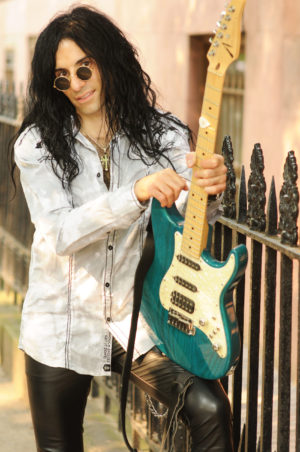 Mike Campese Outside Promo, Blue Guitar.
