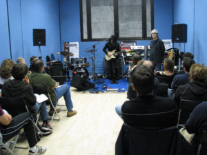 Mike Campese - Guitar Clinic in Parma, Italy. Pic 13