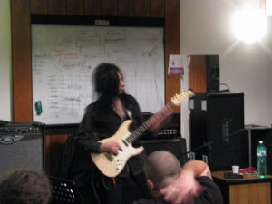 Mike Campese - Guitar Clinic in Treviso, Italy. Pic 15.
