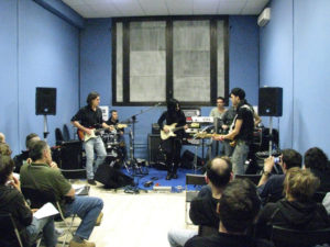 Mike Campese - Guitar Clinic in Parma, Italy. Pic 8.