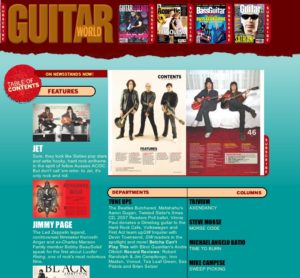 Guitar World Holiday, Mike Campese lesson Web Shot.
