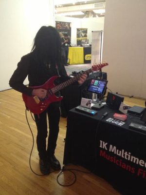 Mike Campese - CE Week NYC, IK Multimedia Booth. pic 7.