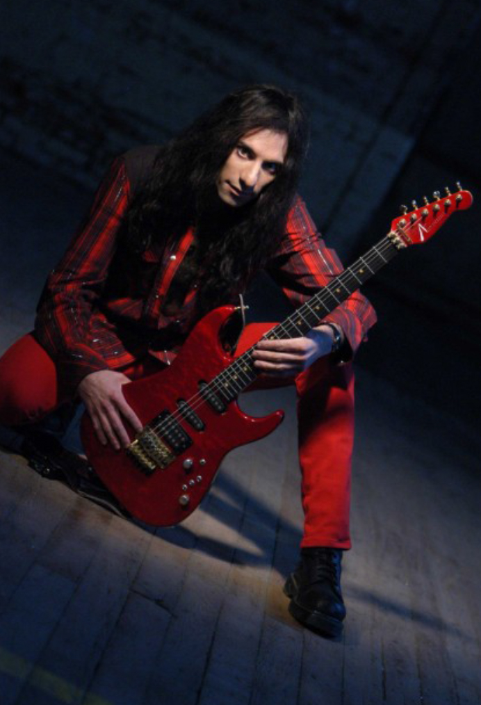 Mike Campese Promo, Red TA and outfit.