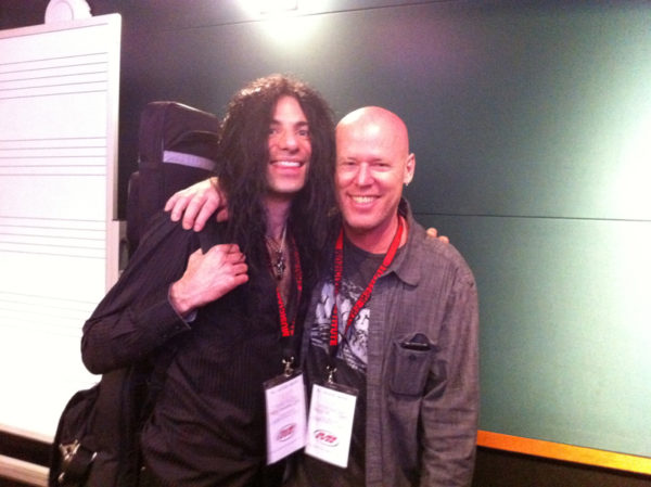 Danny Gill and Mike Campese, at the Mi Reunion.