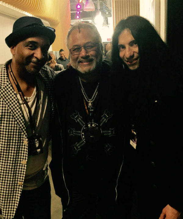 Mike Campese, Tefere Hazy and Michael Hampton.