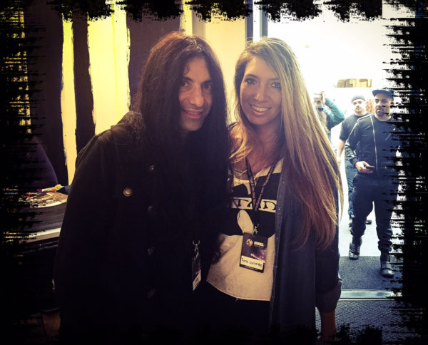 Mike Campese and Tyra Juliette at NAMM 2016 Gear Preview.