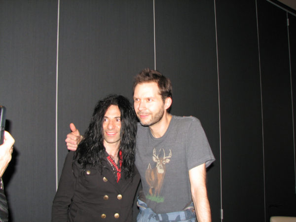 Mike Campese and Paul Gilbert, Hollywood, Hard Rock - MI Reunion.