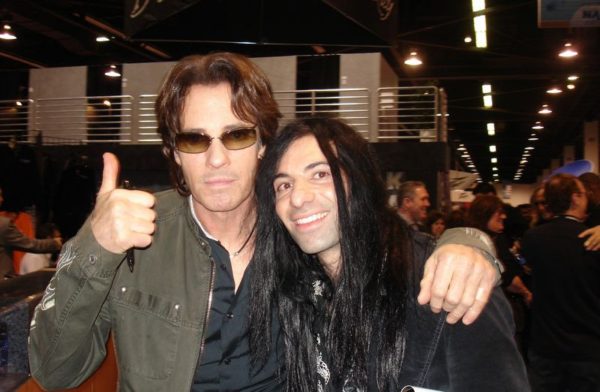 Mike Campese and Rick Springfield.