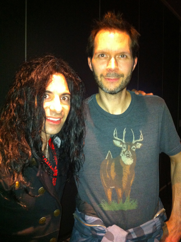 Paul Gilbert and Mike Campese.