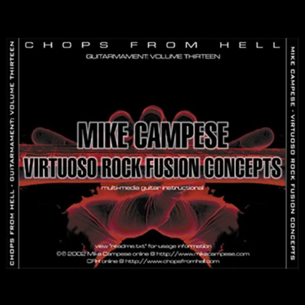 Mike Campese Virtuoso Rock Fusion Concepts - Instructional Video - Chops From Hell