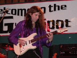 Mike Campese Live at the G-Spot. Yellow TA Guitar.