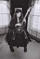 Mike Campese Vibe album photo session. Sitting down.