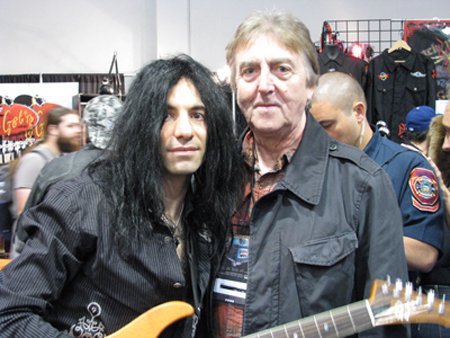 Allan Holdsworth and Mike Campese. pic 2.