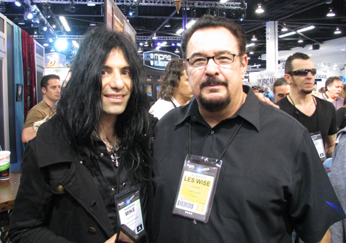 Les Wise, Former GIT instructor and Mike Campese.