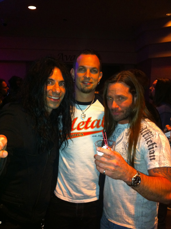 Mark Tremonti, Rusty Cooley and Mike Campese.
