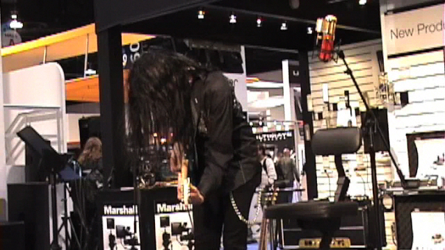 Mike Campese NAMM 2012 - Mogami Booth.