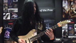 Mike Campese Live at NAMM 2010 - Mogami Cable Booth. "Eleventh Degree" Performance.