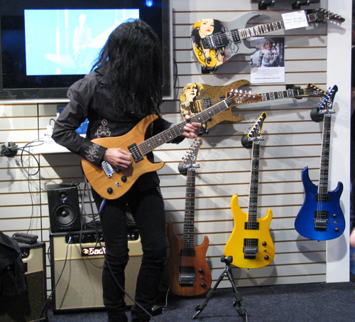 Mike Campese Playing at NAMM 2013 - GJ2 Booth.