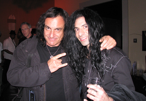 Mike Campese Vinny Appice of Black Sabbath.