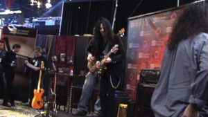 Mike Campese and John Montalbano, Live at NAMM 2012. Seymour Duncan Booth.