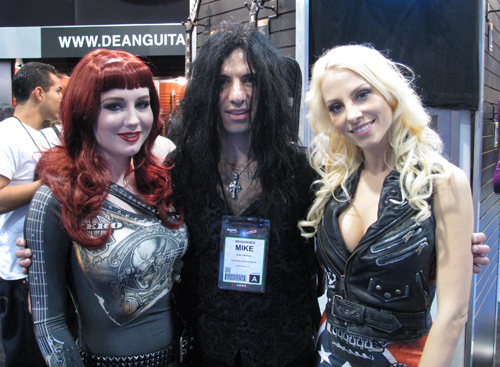 Mike Campese and the Dean Girls.