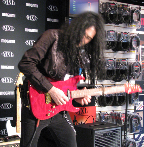 Mike Campese NAMM 2011. Live at the Mogami Booth.