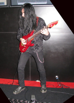 Mike Campese at NAMM, IK Multimedia Booth.