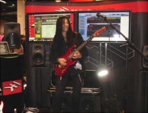Mike Campese NAMM 07, IK Booth.