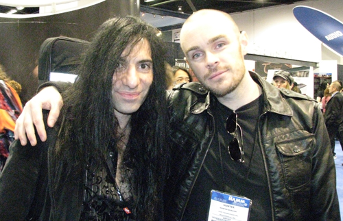 Mike Campese and AFI bassist.