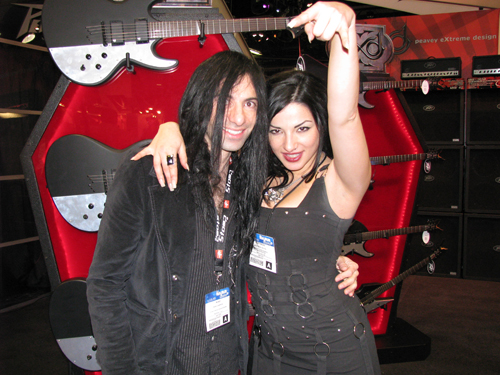 Mike Campese and Julie from Fuse.