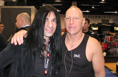 Mike Campese and Mike Terrana.