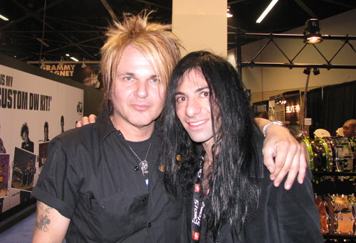 Mike Campese and Rikki Rockett.