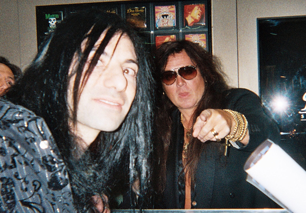 Mike Campese and Yngwie Malmsteen.