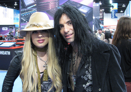 Orianthi and Mike Campese.