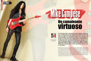 Mike Campese Axe Magazine 188 - Interview and Review of "Chameleon". Virtuoso.