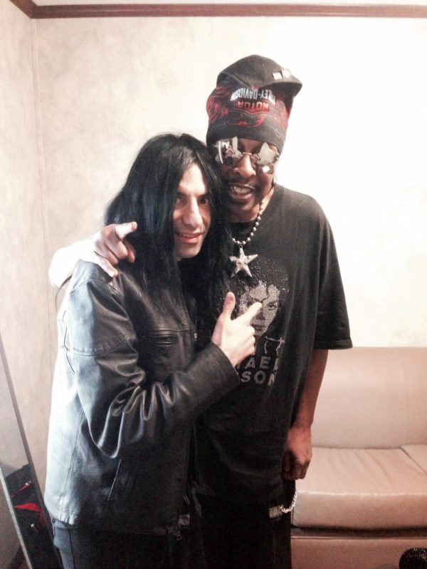 Mike Campese and Bootsy Collins.