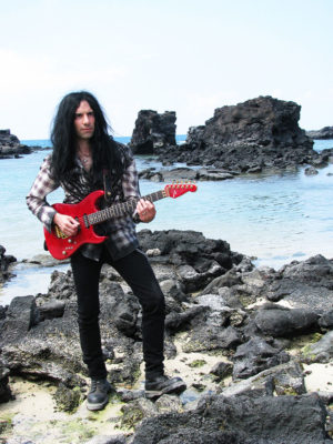 Mike Campese Big island, Hawaii. With his Red TA.