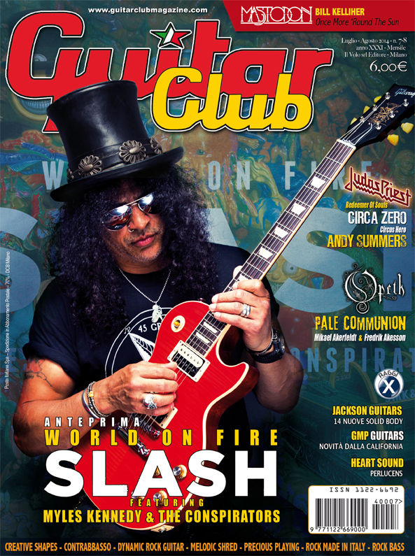 Mike Campese, Guitar Club Mag Italy. "Shred" Lesson, July and August.