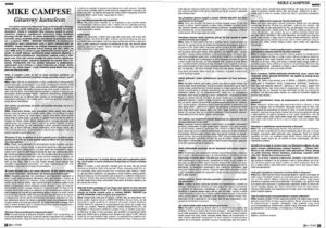 Mike Campese, Pure Metal Interview.