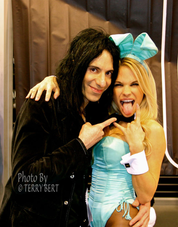 Mike Campese and Dani Mathers.