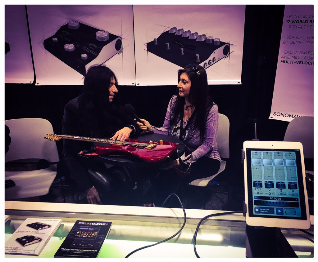 Mike Campese, Metal Shock Finland Interview NAMM 2016.