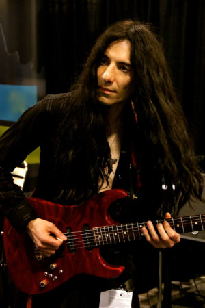 Mike Campese NAMM 2016, performance pic.