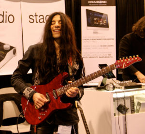 Mike Campese NAMM 2016, smile.