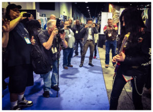 Mike Campese NAMM 2016.