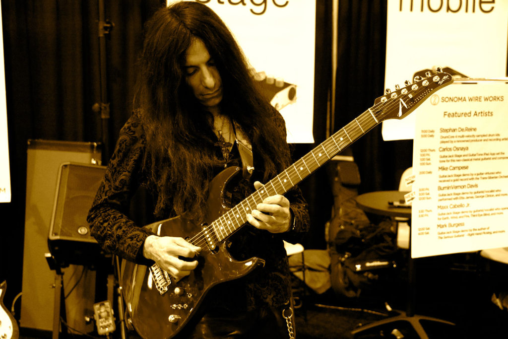 Mike Campese NAMM 2017 - Sonoma Wire Works, By Terry Bert.