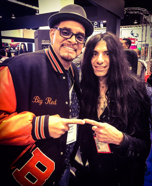 Mike Campese and Sinbad.