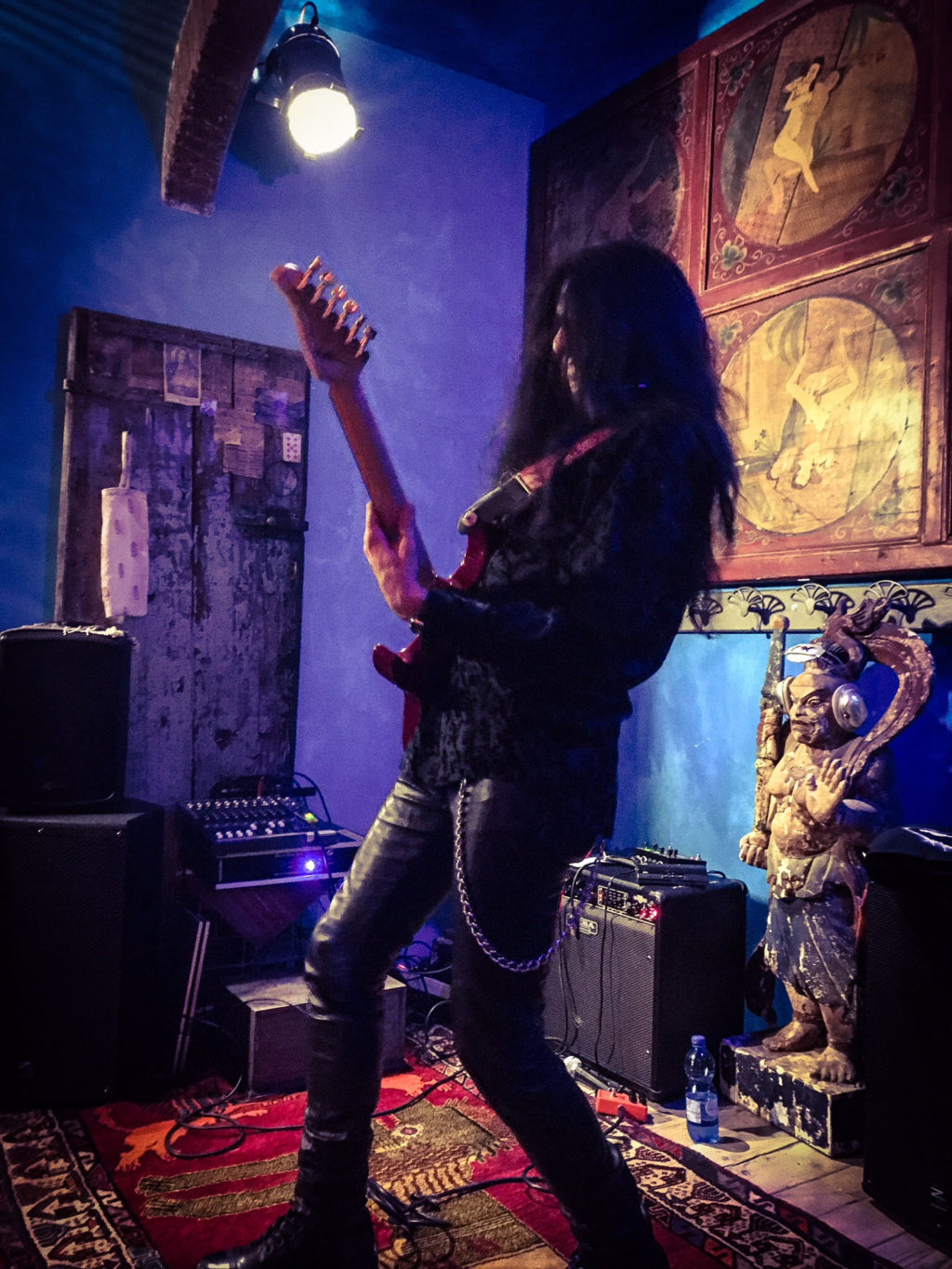 Mike Campese Italy Guitar Clinic, Florence pic 1.