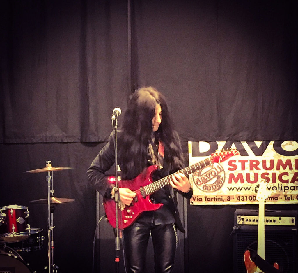 Mike Campese Italy Guitar Clinic, Parma pic 1.