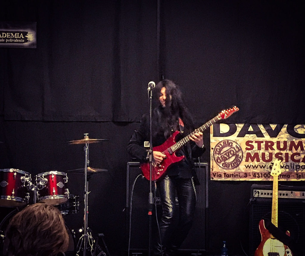 Mike Campese Italy Guitar Clinic, Parma pic 2.