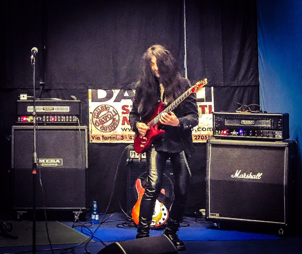 Mike Campese Italy Guitar Clinic, Parma pic 5.